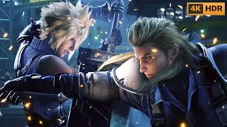 Roche Boss Fight [4K60 HDR] | Final Fantasy 7: Remake Boss #3