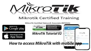 How to access MikroTik RouterOS with mobile app.