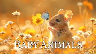 Fun Moments Of Adorable Baby Animals With Calm Piano Music For Stress Relief - Cute Baby Animals