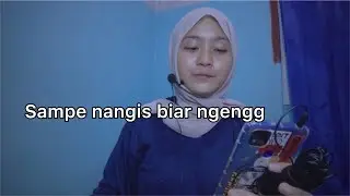 Sampe nangis emang enak ya, diklop klopin aja biar ngengg gitu