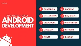 Top 10 Advanced Android Development Topics You Must Know | Android Studio Tutorials - All in One