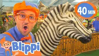 Blippi Learns Jungle Animals | Animals For Kids | Educational Videos For Children