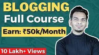 FREE Blogging Course 2024 | How to Start a WordPress Blog and Earn Money in 2024