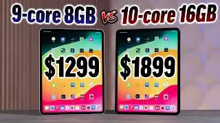 8GB vs 16GB M4 iPad Pro: Is the 10-core CPU Worth $600?!