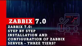 07.01- Installation and configuration of Zabbix database