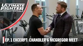 The Ultimate Fighter Excerpt: Conor McGregor meets Michael Chandler at the gym | ESPN MMA