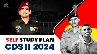 Self-study strategy for CDS 2 2024 || CDS preparation strategy