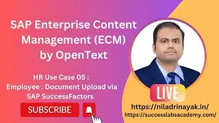 SAP Enterprise Content Management by OpenText  HR Use Case 05_ Employee_Doc Upload via SAP SF