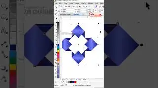 graphic design in coreldraw | desain logo dicoreldraw | totorialcoreldraw #coreldraw #corel