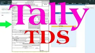 tds in tally prime | tds entry in tally prime | tds in tally | tds challan entry in tally prime