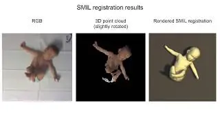 Learning and Tracking the 3D Body Shape of Freely Moving Infants from RGB-D sequences