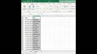 Create Monthly Calendar in Seconds #shortfeed #excel #shortsvideo