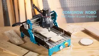 Now on Kickstarter: Comgrow ROBO - The CNC Router And Laser Engraver For Anyone