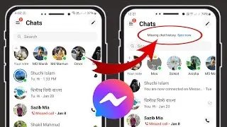 Fix Messenger Missing Chat History Sync Now Option Not Showing Problem Solve (2024 Update)