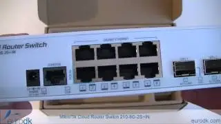 MikroTik Cloud Router Switch 210-8G-2S+IN QUICK UNBOXING & SPECIFICATIONS HD