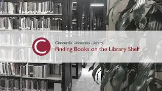 Finding Books on the Library Shelf