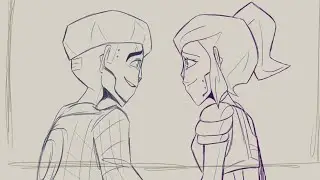 Ninjago S8 Zane and Pixal Moment Animatic