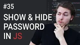 35: Show Input Password Using JavaScript | JavaScript Tutorial | Learn JavaScript