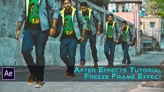 After Effects Tutorial: Freeze Frame Effect