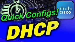 Cisco DHCP Server Configuration | Quick Configs | Cisco Configs