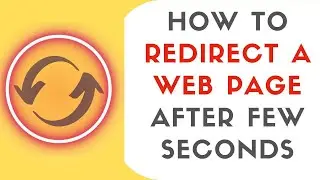 redirect webpage in javascript after few 'n' seconds with countdown