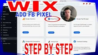 ✅  How To Connect Facebook Meta Pixel To Wix Website 🔴