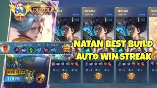 NATAN BEST BUILD 2024 AUTO WINSTREAK - NATAN TIDAK LORD GAMEPLAY 