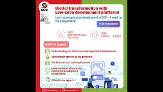 Webinar On Low-Code Development Platform!