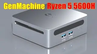 Обзор и тестирование мини-ПК GenMachine на Ryzen 5 5600H: доступное решение для работы и развлечений