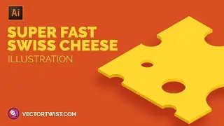 Master the Isometric View in Illustrator: Learn How to Create a Yummy Vector Cheese Slice