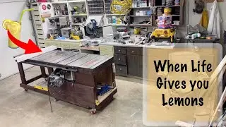 That one time I built an 8 foot Table Saw 