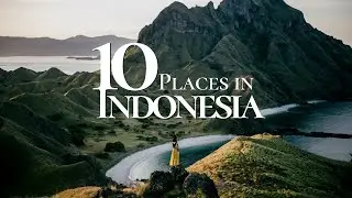 10 Amazing Places to Visit in Indonesia 🇮🇩  | Indonesia Travel Video