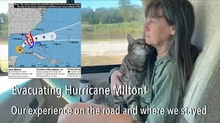 Evacuating Florida Before Hurricane Milton in the RV | Cat 3 Major Hurricane