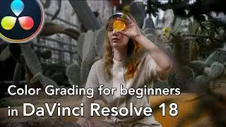 Color grading in DaVinci Resolve 18 for beginners (HSL Curves)