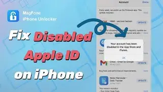 How to Fix Disabled Apple ID on iPhone in 9 Ways | MagFone