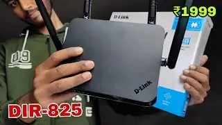 D-Link DIR 825 Unboxing, Set Up & Firmware Settings Explained | Best Wifi Router Under 2000