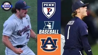 Penn vs #13 Auburn (Exciting Game!) | Regionals Opening Round | 2023 College Baseball Highlights