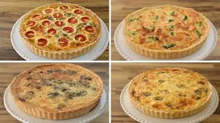 How to Make a Quiche – 4 Easy Recipes