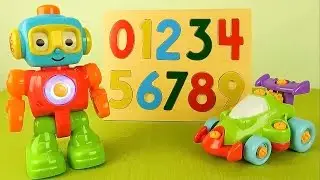Робот Q и его друзья - Учим цифры. Развивающие мультфильмы для детей