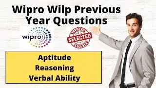 Wipro WILP Practise Paper | Wipro WILP previous year Paper Question and Answer