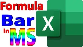 Using Formula Bar during work in MS Excel | Formula bar in excel| By Zeegoals