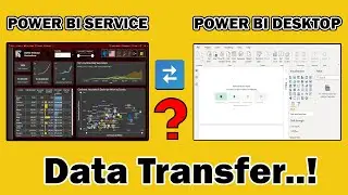 Power BI Service data to Power BI Desktop | Get Power BI Service data to Desktop | Power BI Tricks