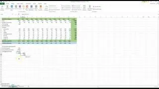 Excel Lesson 4 Use a Mixed Cell Reference in a Formula