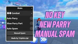 BLADE BALL NEW SCRIPT ROBLOX | New Auto Parry No Key Manual Spam View Parry Part (OP)