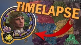 Timelapse - Crusader Kings 2: Witcher Kings [1274-1470]