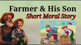 Farmer & son | Moral Story | Childrenia English Story | Short Story in English | One minute Stories