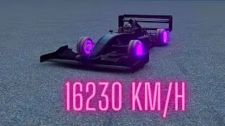 Formula Jet Engine GTR - TOP SPEED - 16230 KM/H - Endless Track