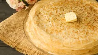 КРУЖЕВНЫЕ БЛИНЧИКИ с ДЫРОЧКАМИ🥞🥞🥞