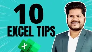 🔥 Top 10 Excel Tips and Tricks  ( 95% Excel User Didn't Know ) | Best Excel tips and tricks in Hindi