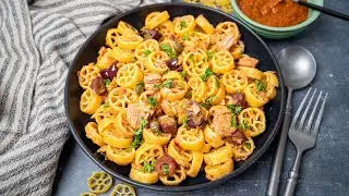 Tuna Red Pesto Pasta